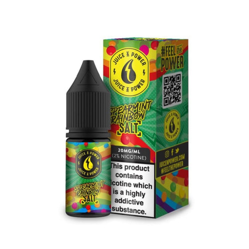 Shock Spearmint Salt Eliquid by Juice N Power 10ml