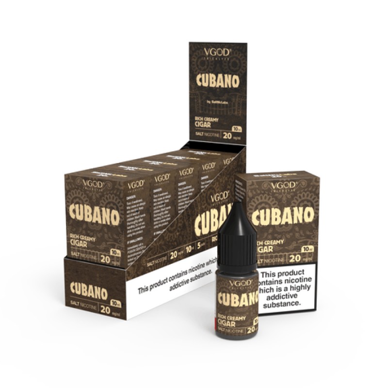 Cubano VGOD Salt Nic E-Liquid 10ml