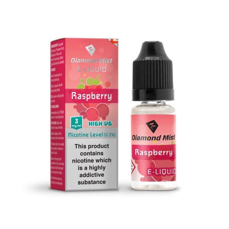 Raspberry Diamond Mist E-Liquid 10ml