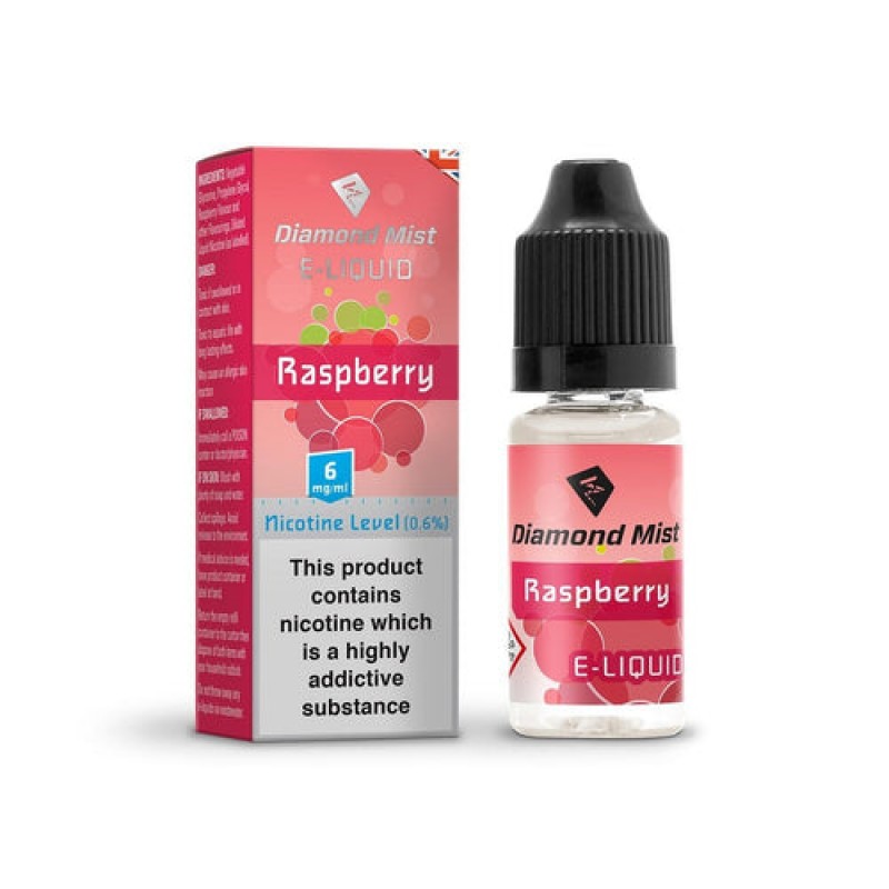 Raspberry Diamond Mist E-Liquid 10ml