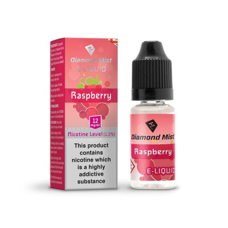 Raspberry Diamond Mist E-Liquid 10ml