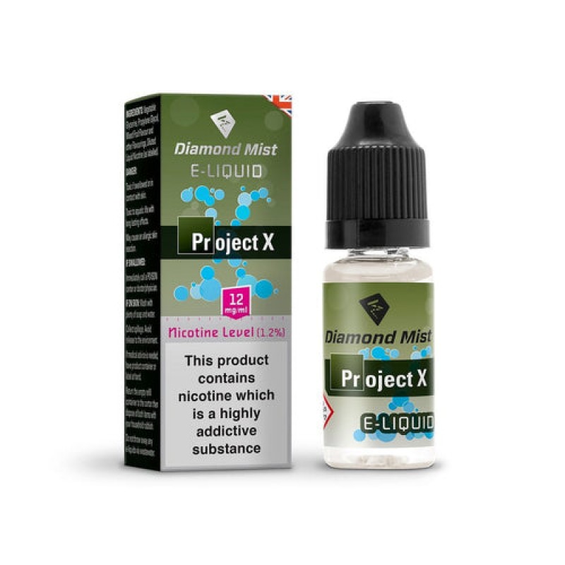 Project X Diamond Mist E-Liquid 10ml