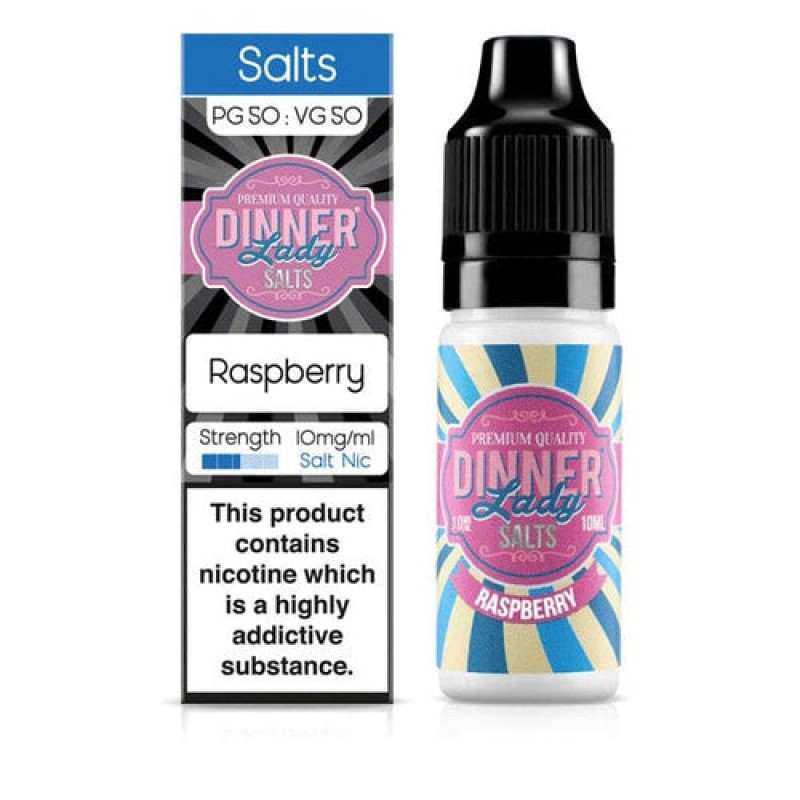 Raspberry Nic Salt E-Liquid by Dinner Lady