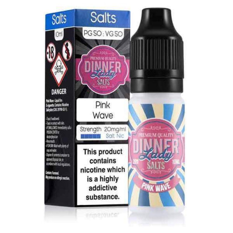 Pink Wave Nic Salt E-Liquid by Dinner Lady