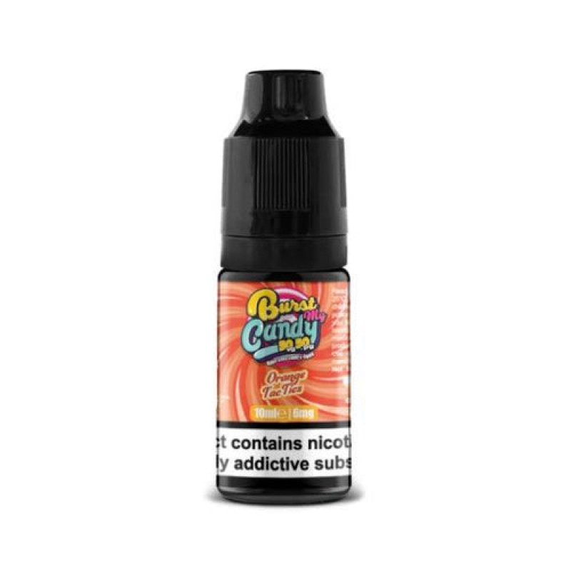 Orange Tac Tics Nic Salt by Burst My Candy