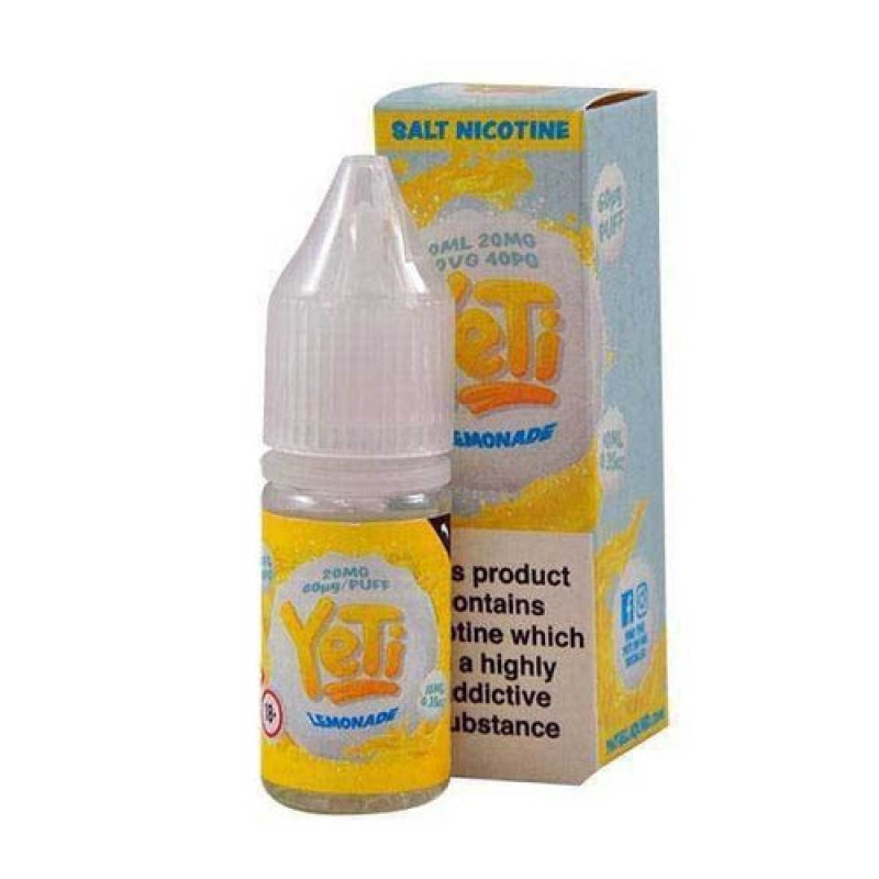 Lemonade by Yeti Salts E-Liquid 10ml