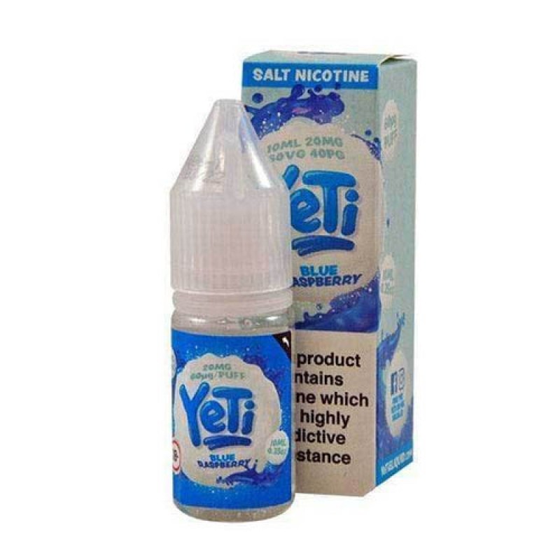 Blue Raspberry by Yeti Salts E-Liquid 10ml