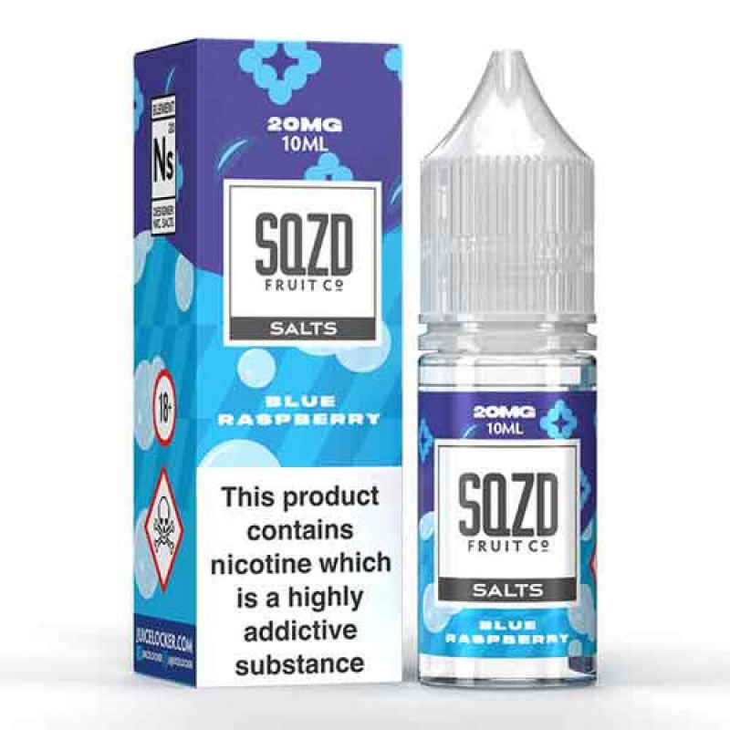 Blue Raspberry Nic Salt by SQZD