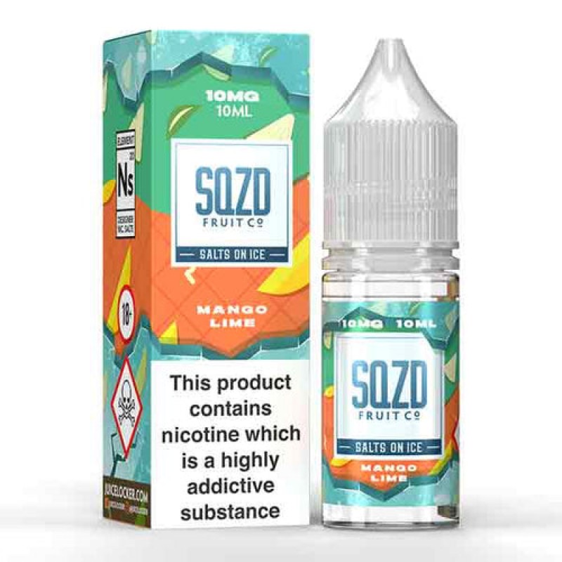 Mango Lime on Ice Nic Salt by SQZD