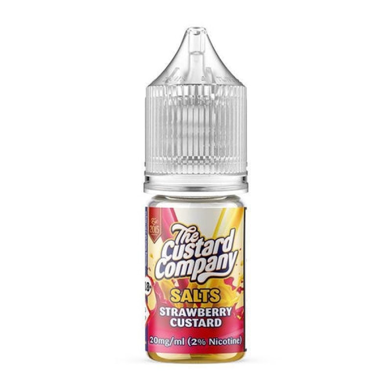 Strawberry Custard Nic Salt by The Custard Company