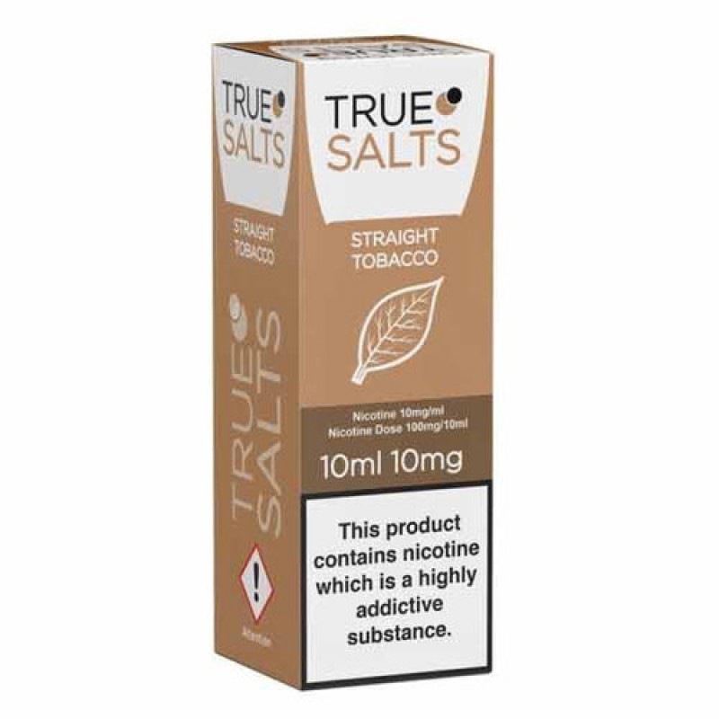 Straight Tobacco by True Salts Nic Salt