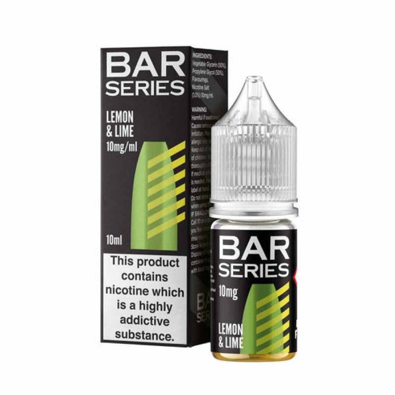 Lemon & Lime Nic Salt By Bar Series