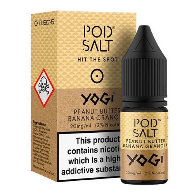 Yogi Peanut Butter Granola Nicotine Salt E-Liquid ...