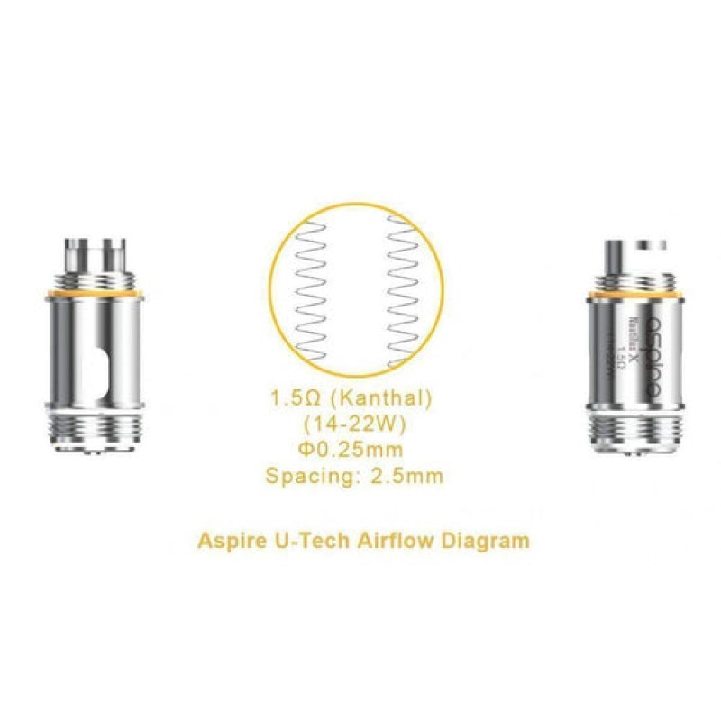 Aspire Nautilus X Replacement Coil 5 Pack