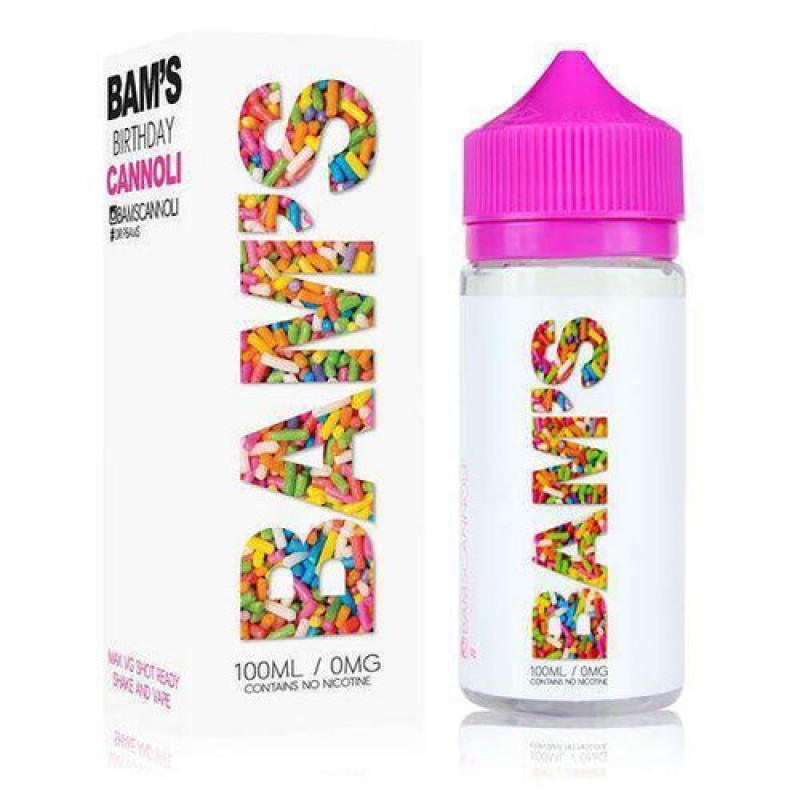 Bam Bam's Birthday Cannoli - Short Fill 100ml