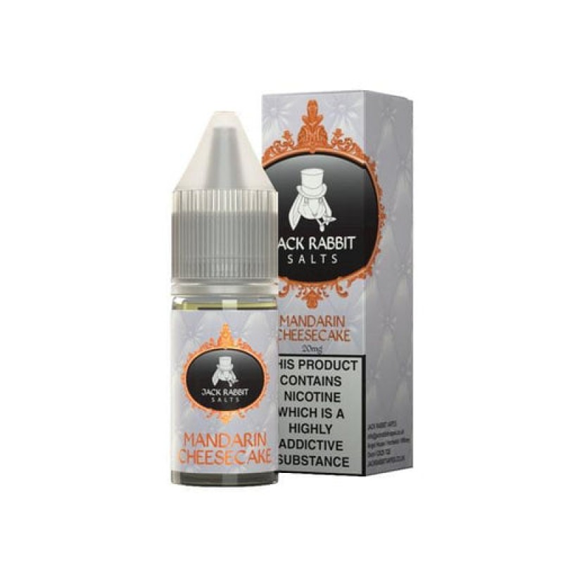 Mandarin Cheesecake Nic Salt E-Liquid by Jack Rabb...