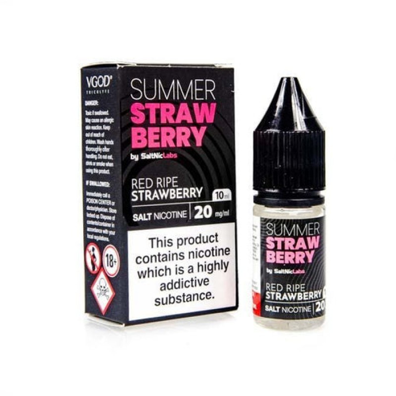 Summer Strawberry VGOD Salt Nic E-Liquid 10ml