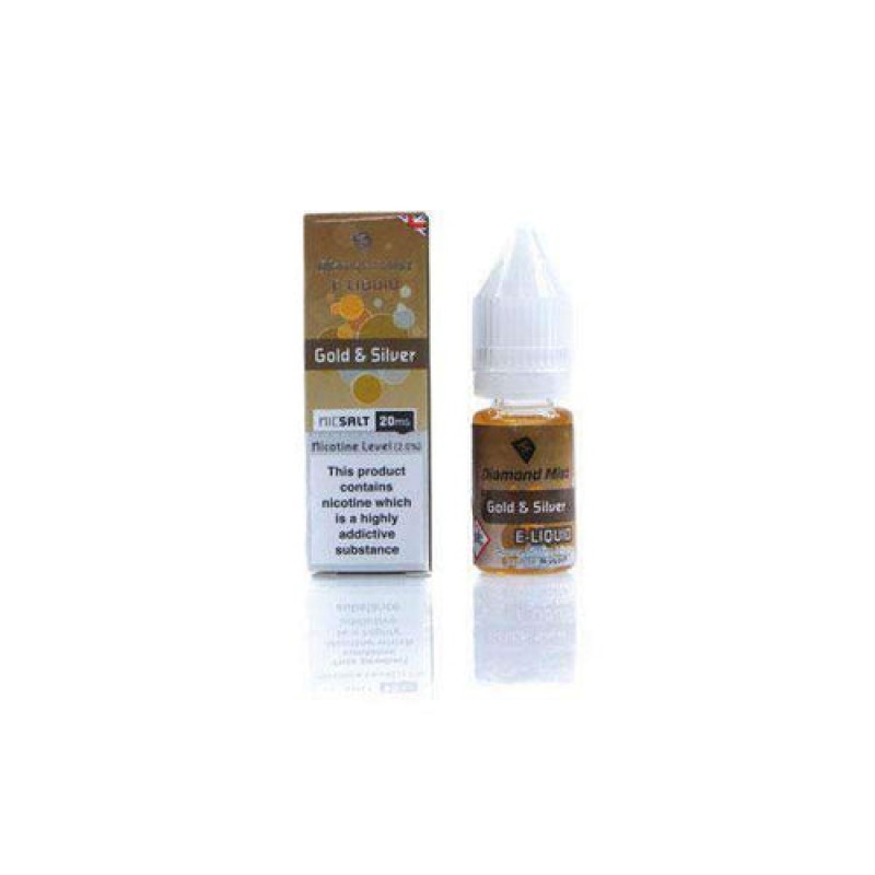 Diamond Mist E-Liquid East Gold & Silver Nic Salt