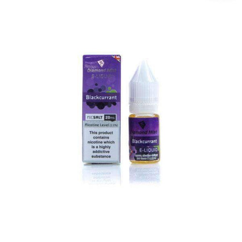 Diamond Mist E-Liquid East Blackcurrant Nic Salt