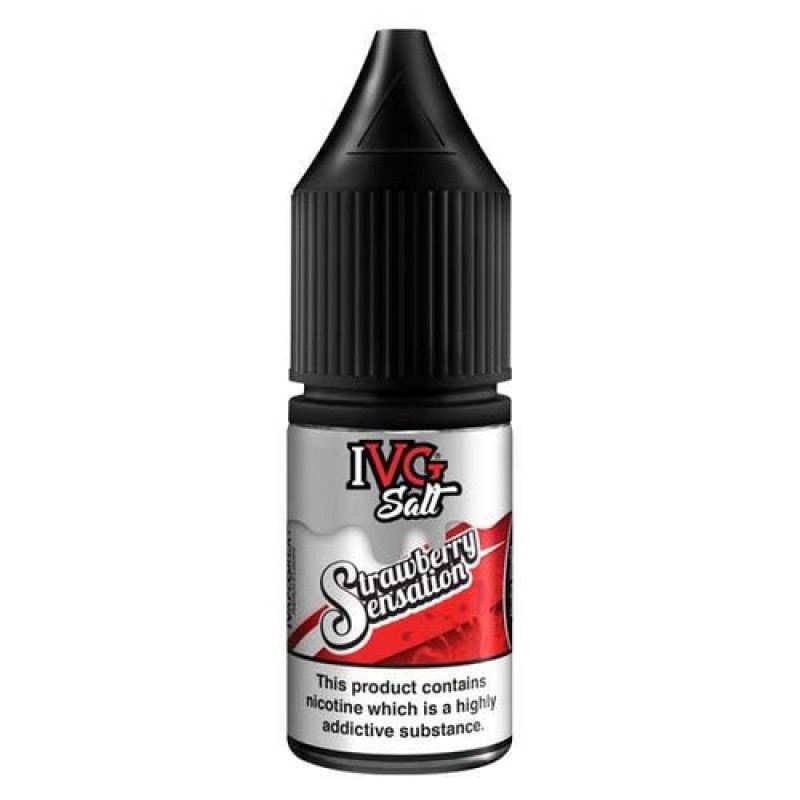 Strawberry Sensation Salt E-Liquid By IVG 10ml