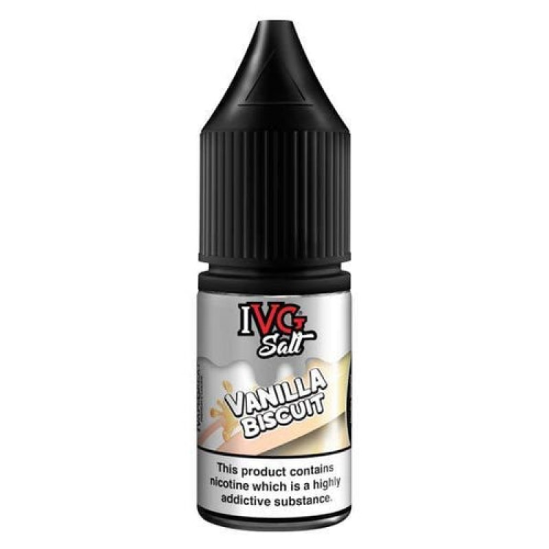 Vanilla Biscuit Salt E-Liquid By IVG 10ml