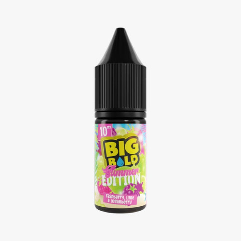 Raspberry Lime & Loganberry Nic Salt by Big Bold Summer Edition