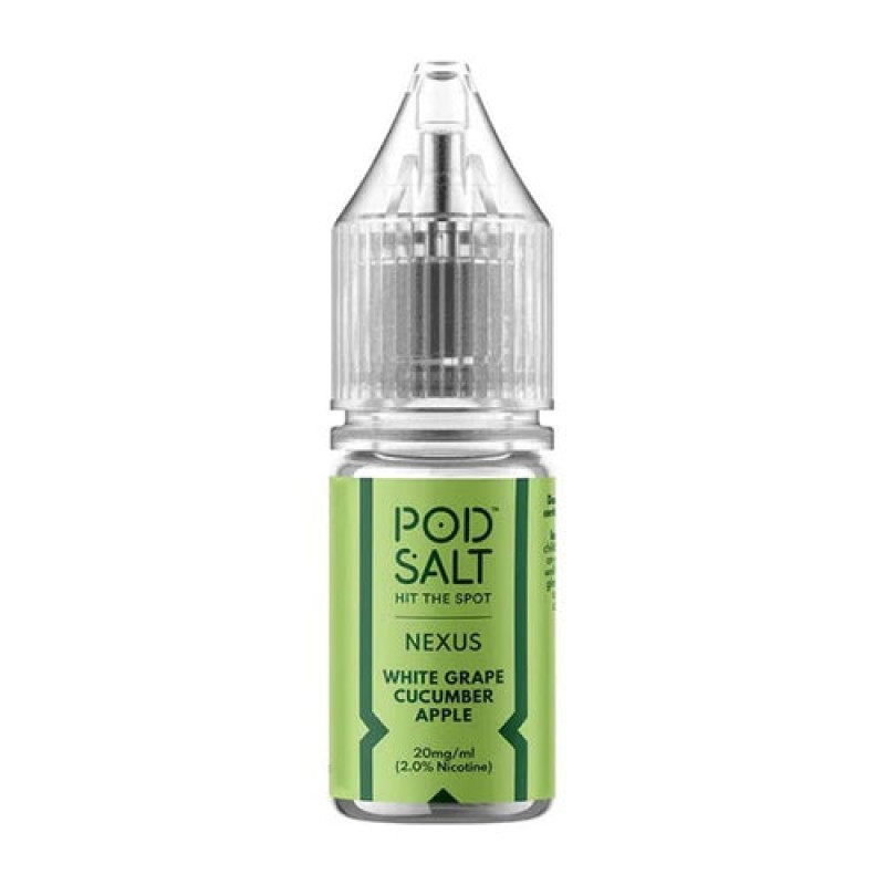 White Grape Cucumber Apple Nic Salt by Pod Salt Ne...