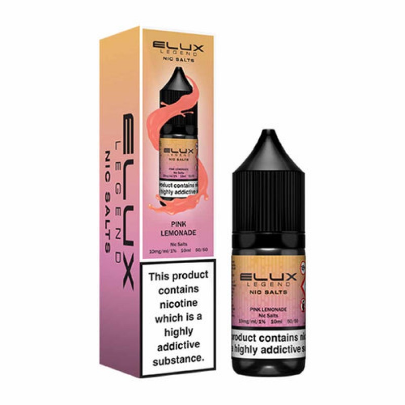 Pink Lemonade Nic Salt E-liquid by Elux Legend