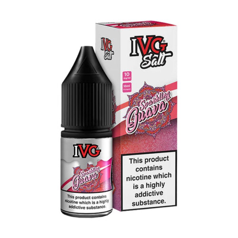 Sparkling Guava Salt E-Liquid by IVG 10ml