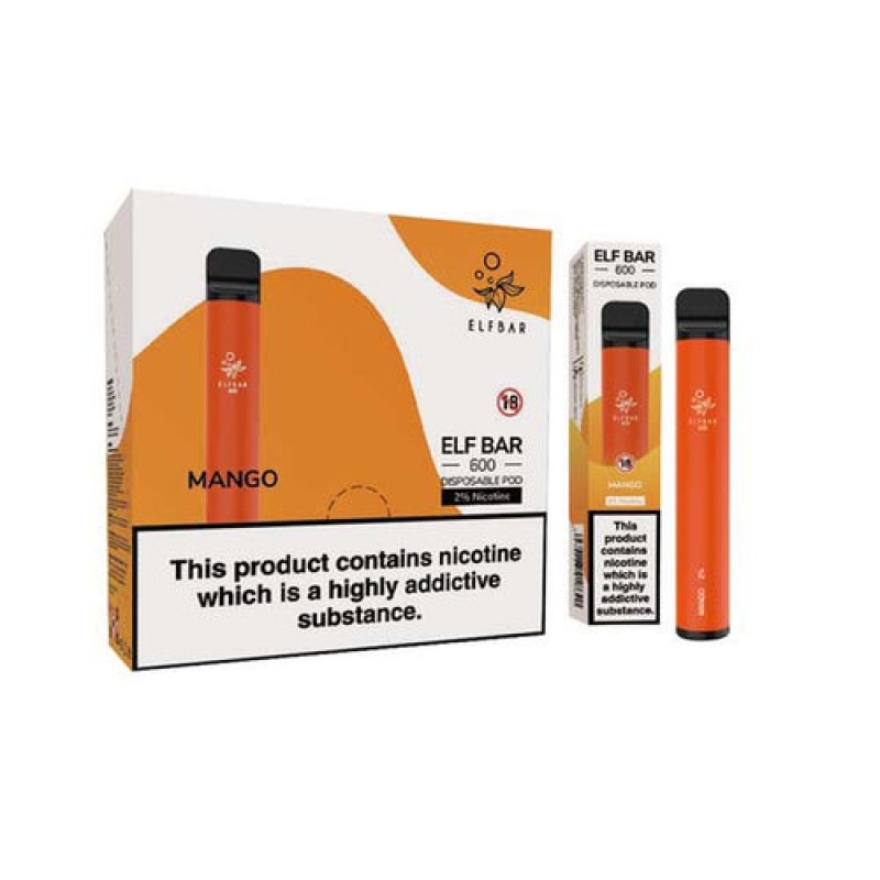 Elf Bar 600 10 x Disposable Vape Multipack