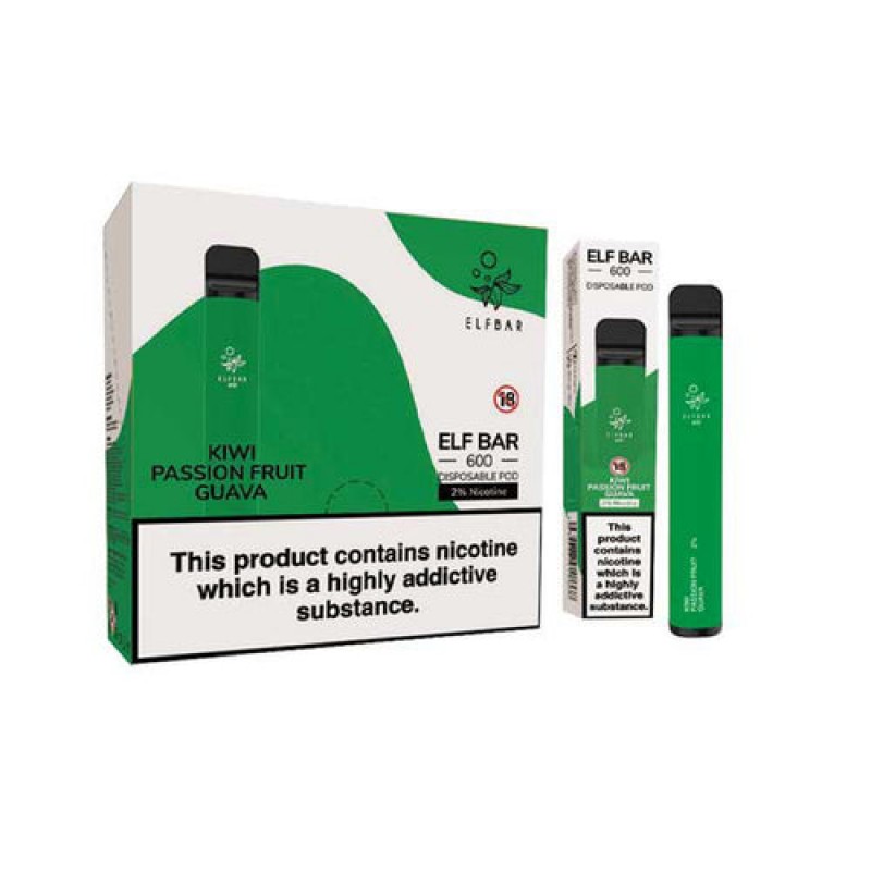 Elf Bar 600 10 x Disposable Vape Multipack