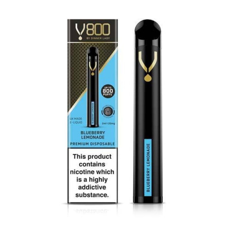 V800 Disposable Vape Pen by Dinner Lady 800 Puffs 20mg