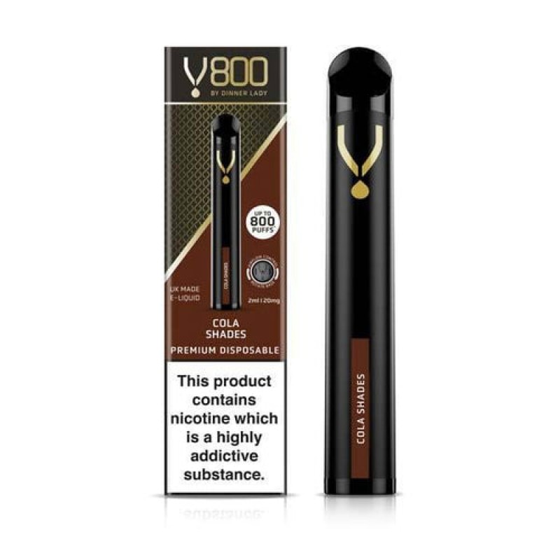 V800 Disposable Vape Pen by Dinner Lady 800 Puffs 20mg