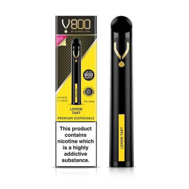 V800 Disposable Vape Pen by Dinner Lady 800 Puffs 20mg