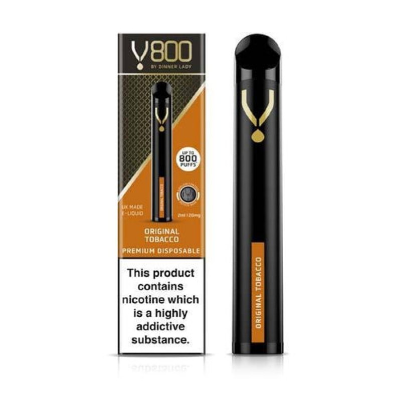 V800 Disposable Vape Pen by Dinner Lady 800 Puffs 20mg