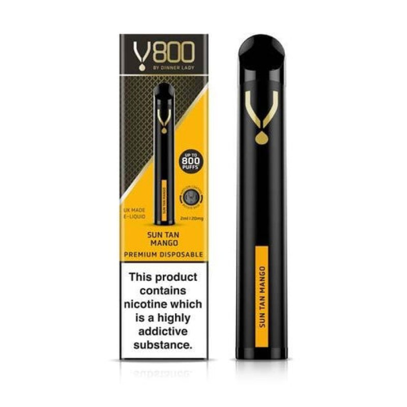 V800 Disposable Vape Pen by Dinner Lady 800 Puffs 20mg