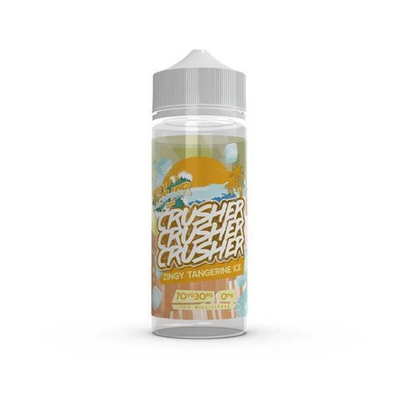 Zingy Tangerine Ice by Crusher Short Fill 100ml