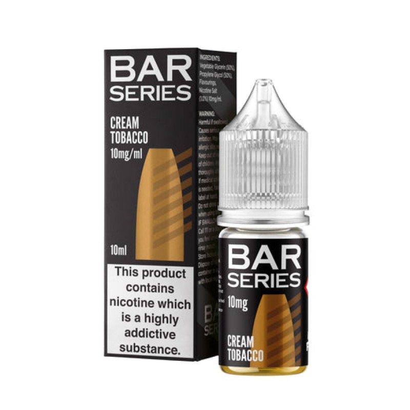 Creamy Tobacco Nic Salt By Bar Series