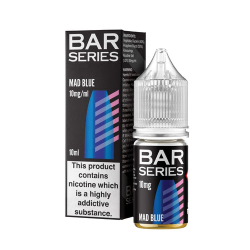 Mad Blue Nic Salt By Bar Series