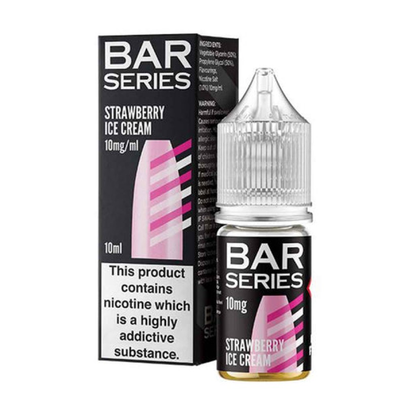 Strawberry Ice Cream Nic Salt By Bar Series