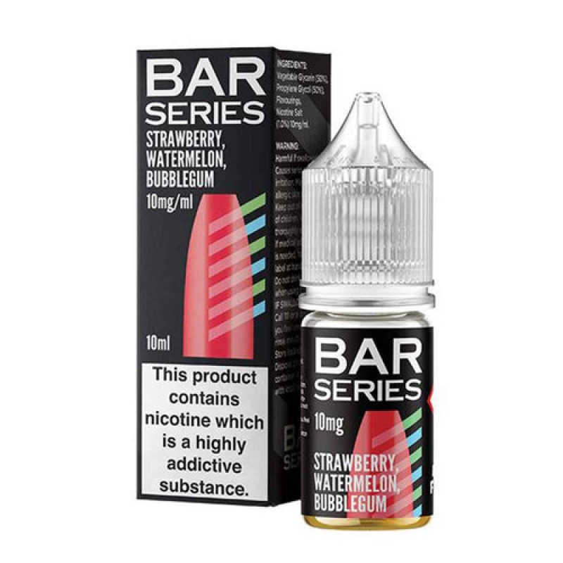 Strawberry Watermelon Bubblegum Nic Salt By Bar Se...