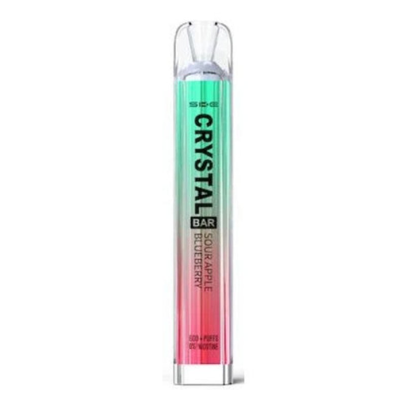 Crystal Bar Original 600 Disposable Vape - 0mg Nicotine Free